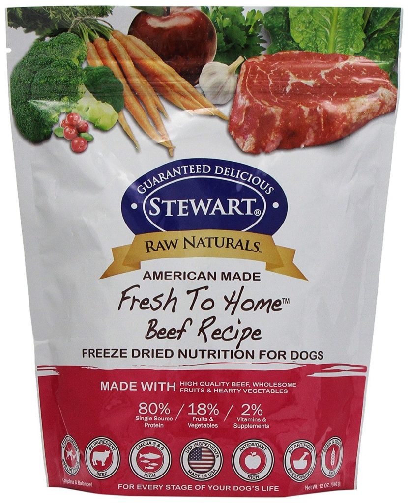 Raw Naturals by Stewart Freeze Dried Dog Food in ...