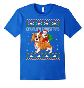 Cavalier-King-Charles-Spaniel-Merry-Christmas-Santa-T-shirt
