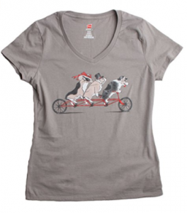 Fancy-Welsh-Corgis-Women-s-V-neck-T-shirt Fancy-Welsh-Corgis-Women-s-V-neck-T-shirt