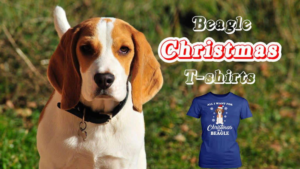 beagle christmas tree shirt