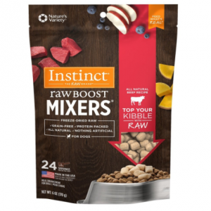 Instinct Freeze Dried Raw Boost Mixers Grain Free Recipe