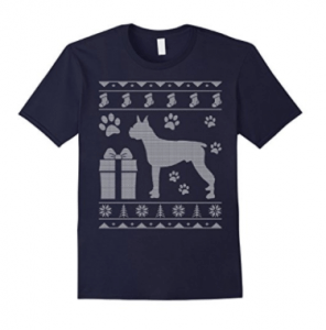 Men-Women-Kids-Great-Dane-Christmas-T-shirt
