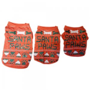 PawsForce Christmas Santa Paws Pet Shirt