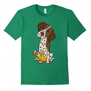 Smilealottees German Short haired pointer and Toy T shirt