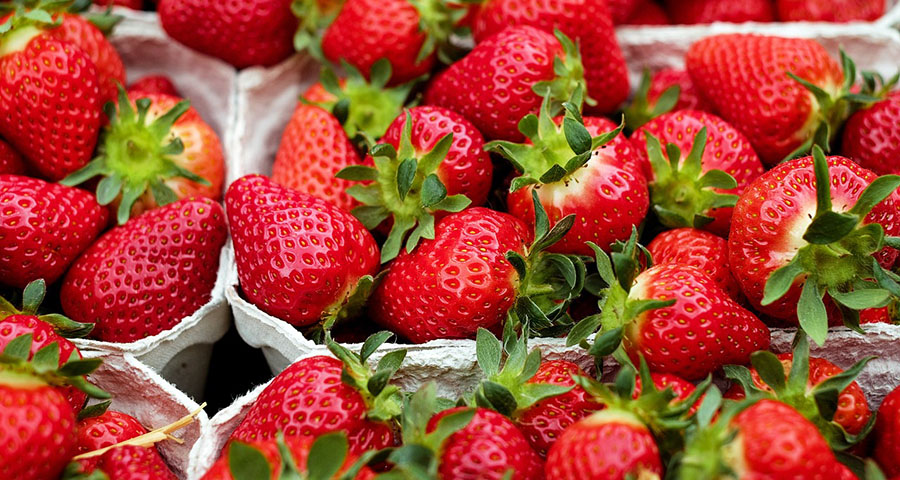 strawberries